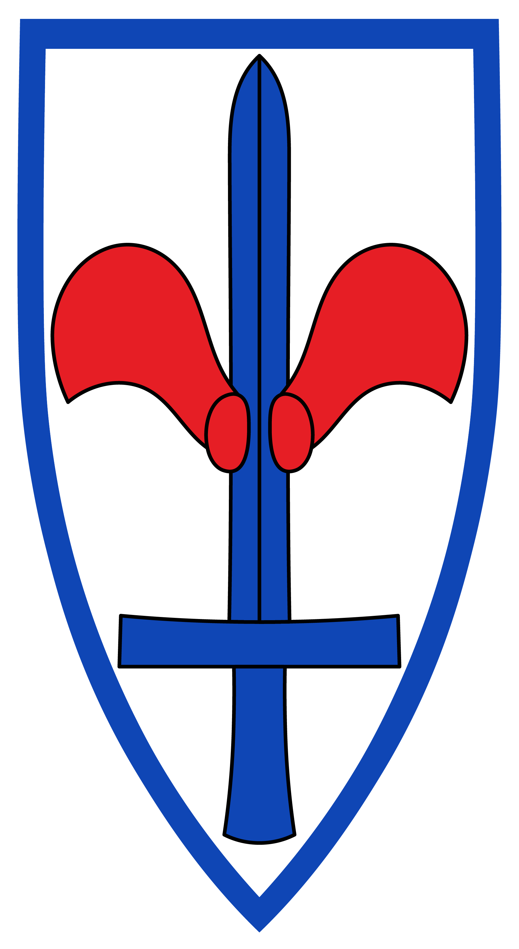 Oddílový znak SOVF Znak Skautského oddílu Velena Fanderlika (SOVF)