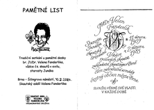 Pamětní list | repro: OPL