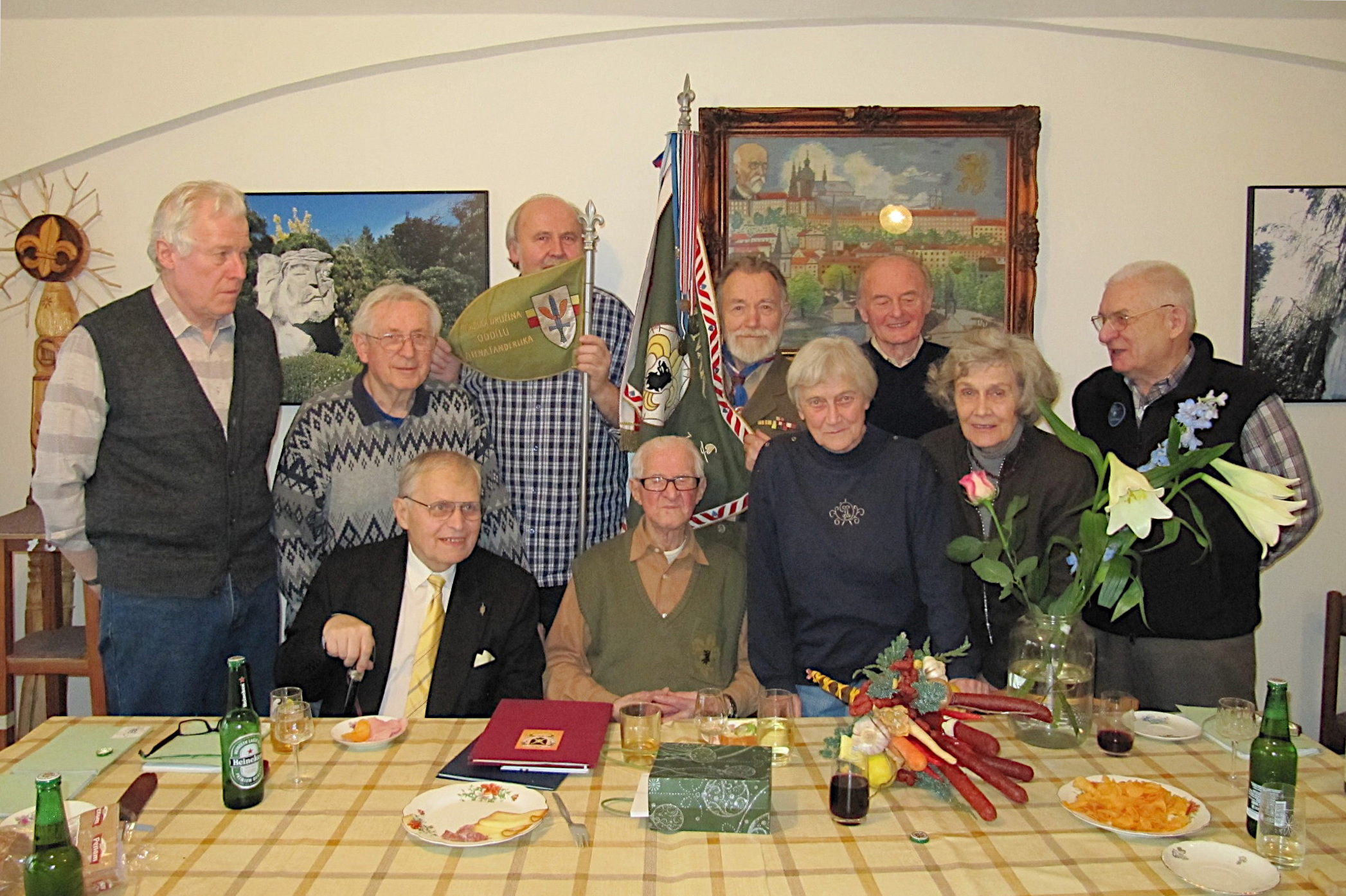 Z oslavy 99. narozenin br. Eduarda Marka – Hroznýše | foto: archiv PD SOVF