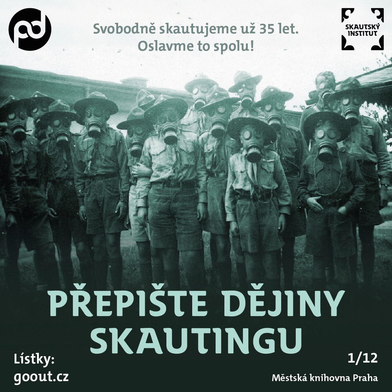 Večer k 35 letům obnovy skautingu | repro: Skautský institut